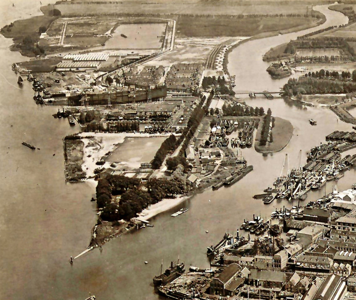 Diekmam_landschapsarchitecten-Stadswerven-Dordrecht-luchtfoto
